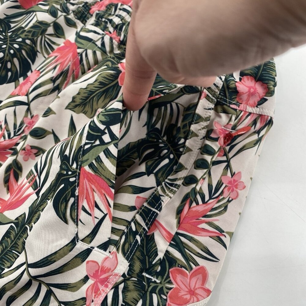 Birddogs Boom Short Boomstick Hawaiian Floral Lined Athletic Shorts Men's Small - Picture 4 of 9